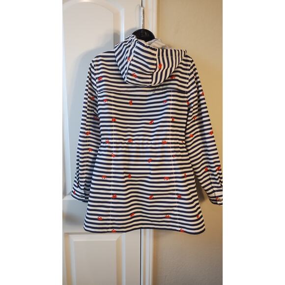 Talbots NOVELTY CRAB ANORAK Petite Size Small $189 MRSP - Picture 8 of 16
